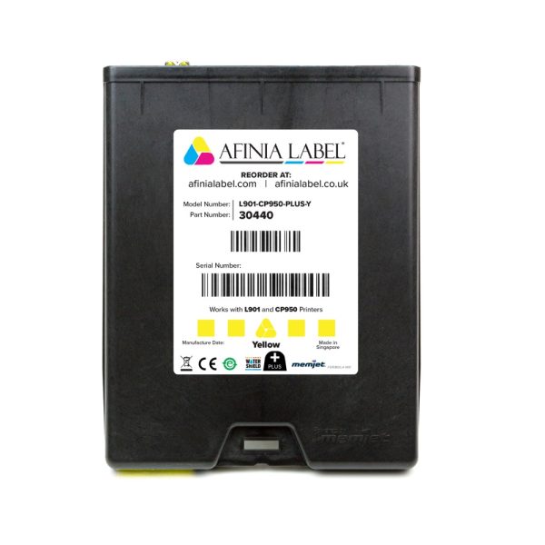 afinia label l901 yellow ink cartridge
