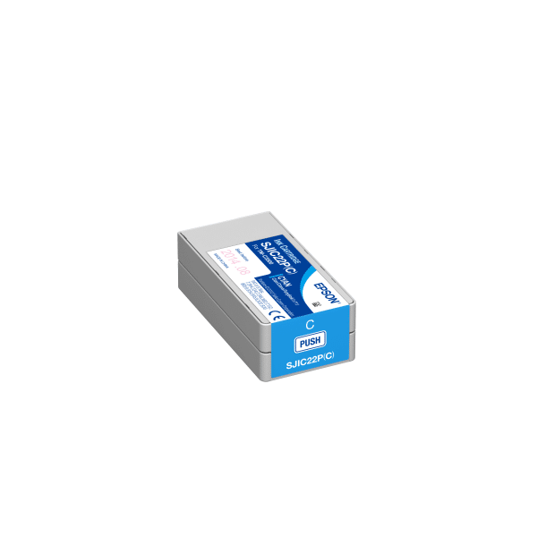 epson sjic22p cyan ink cartridge