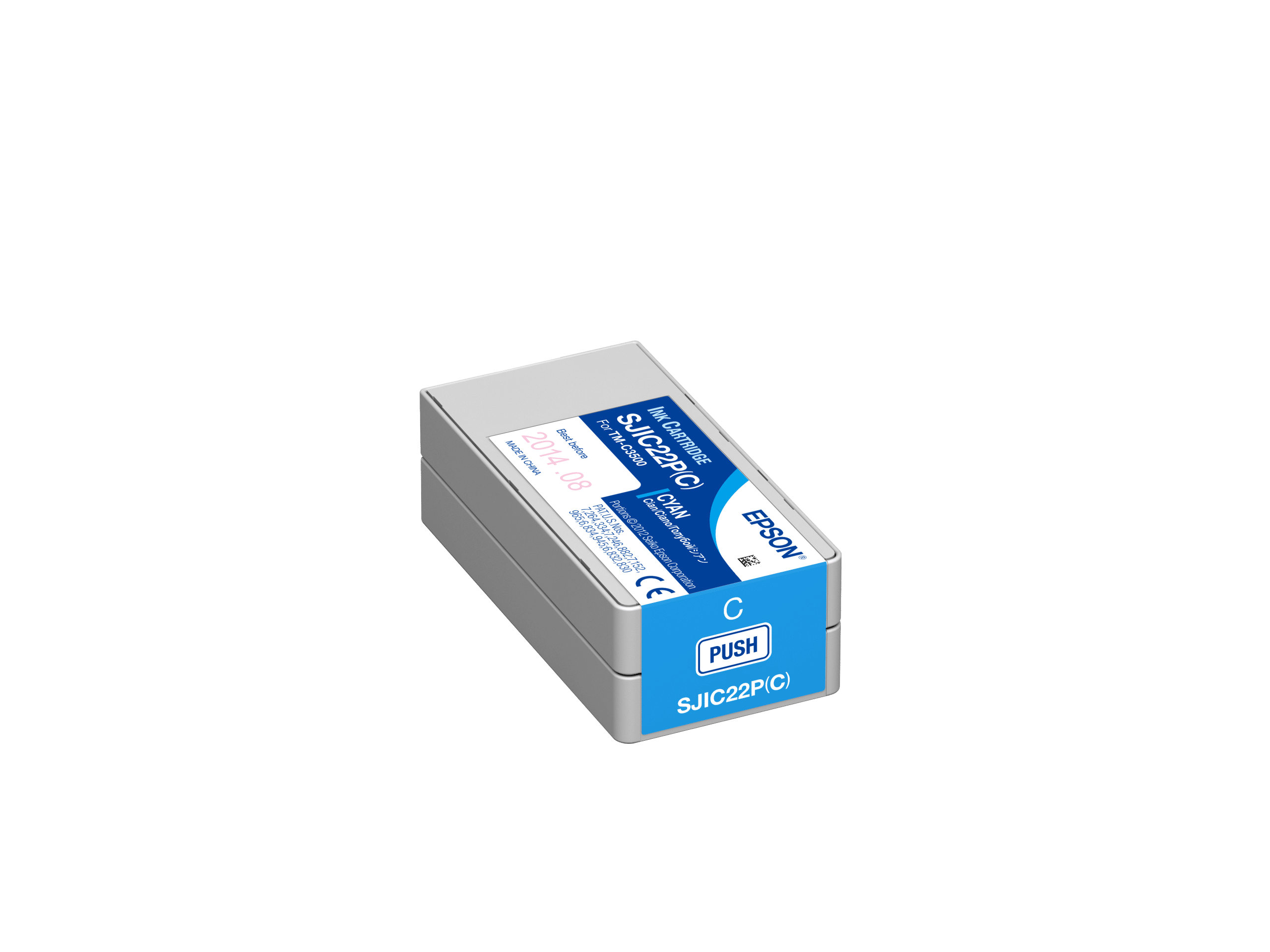 epson sjic22p cyan ink cartridge