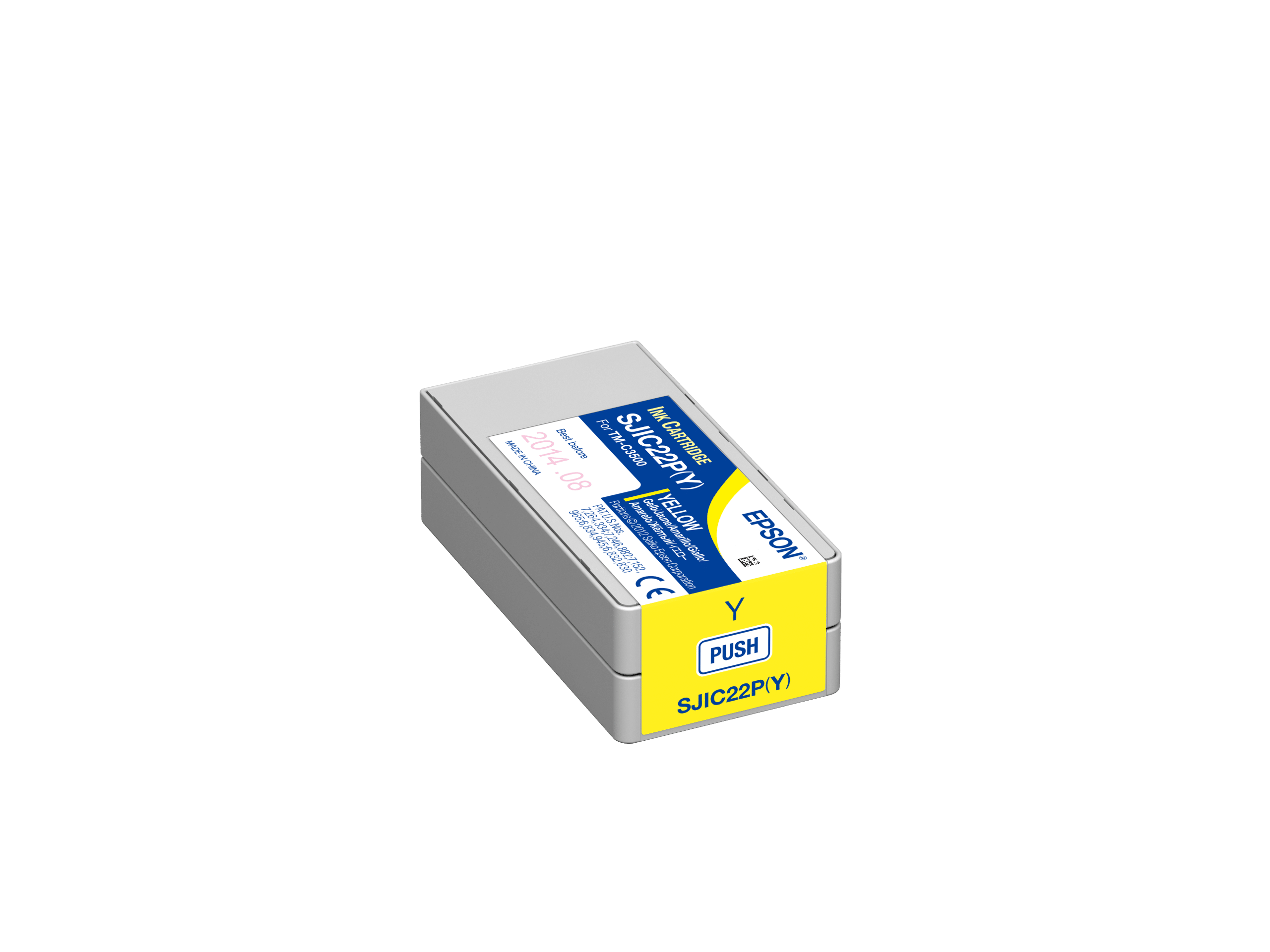 epson sjic22p yellow ink cartridge